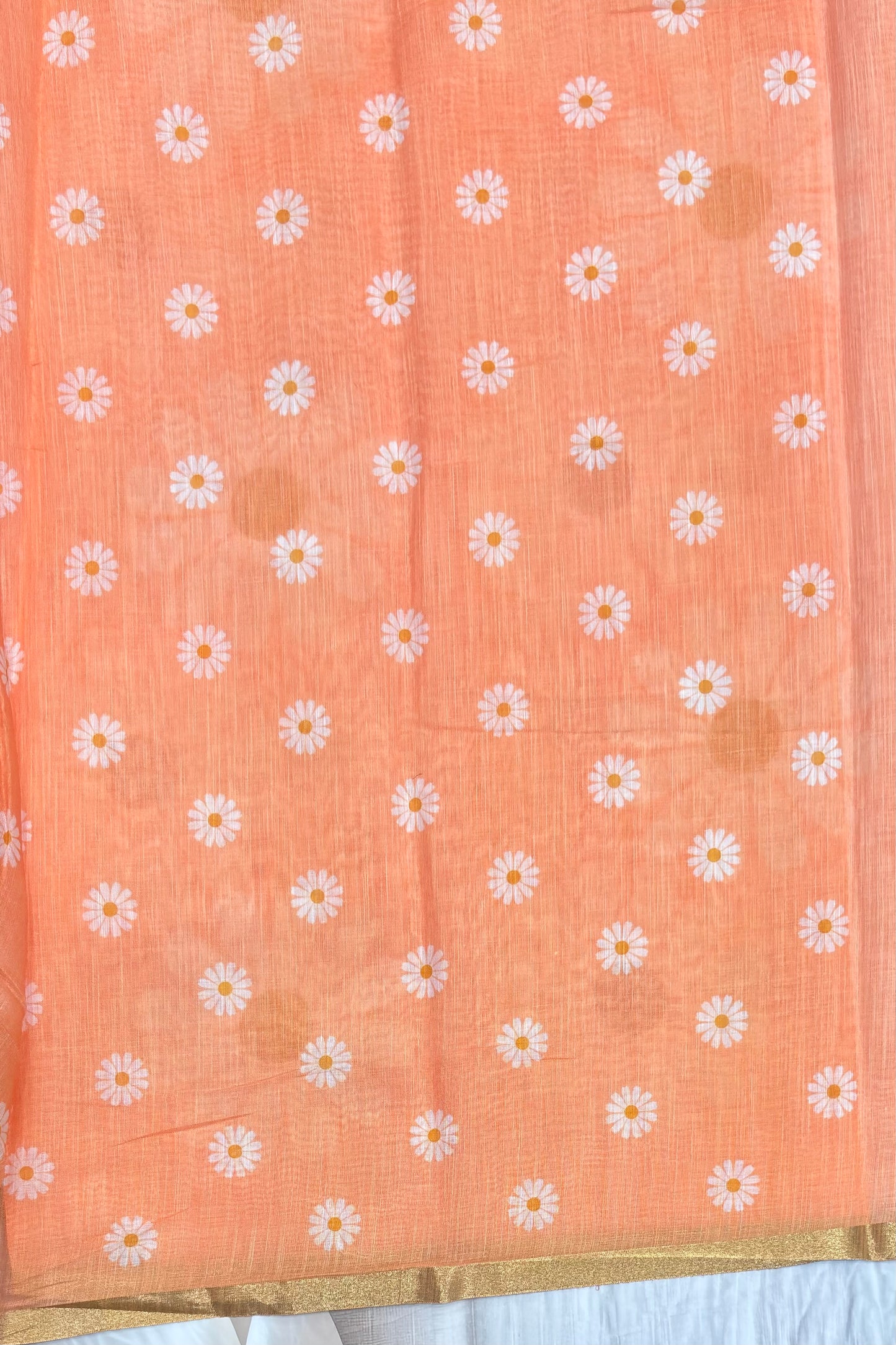 Premium Linen Cotton |Peach | MBLC25