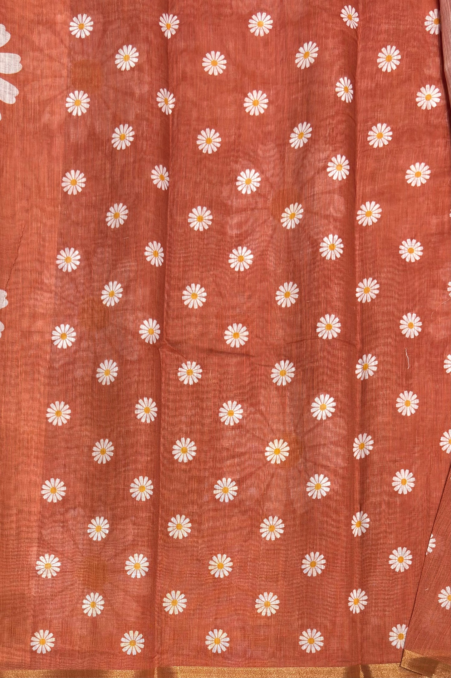 Premium Linen Cotton |Dark Peach |MBLC30