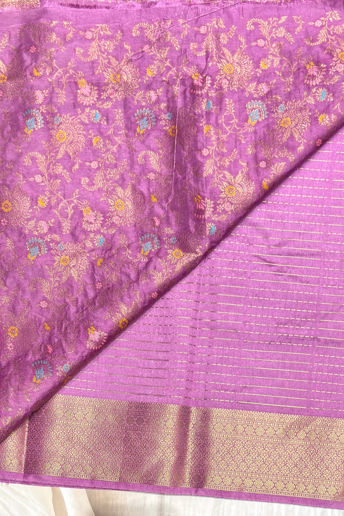 Fancy Soft Silk Sarees - Pallu