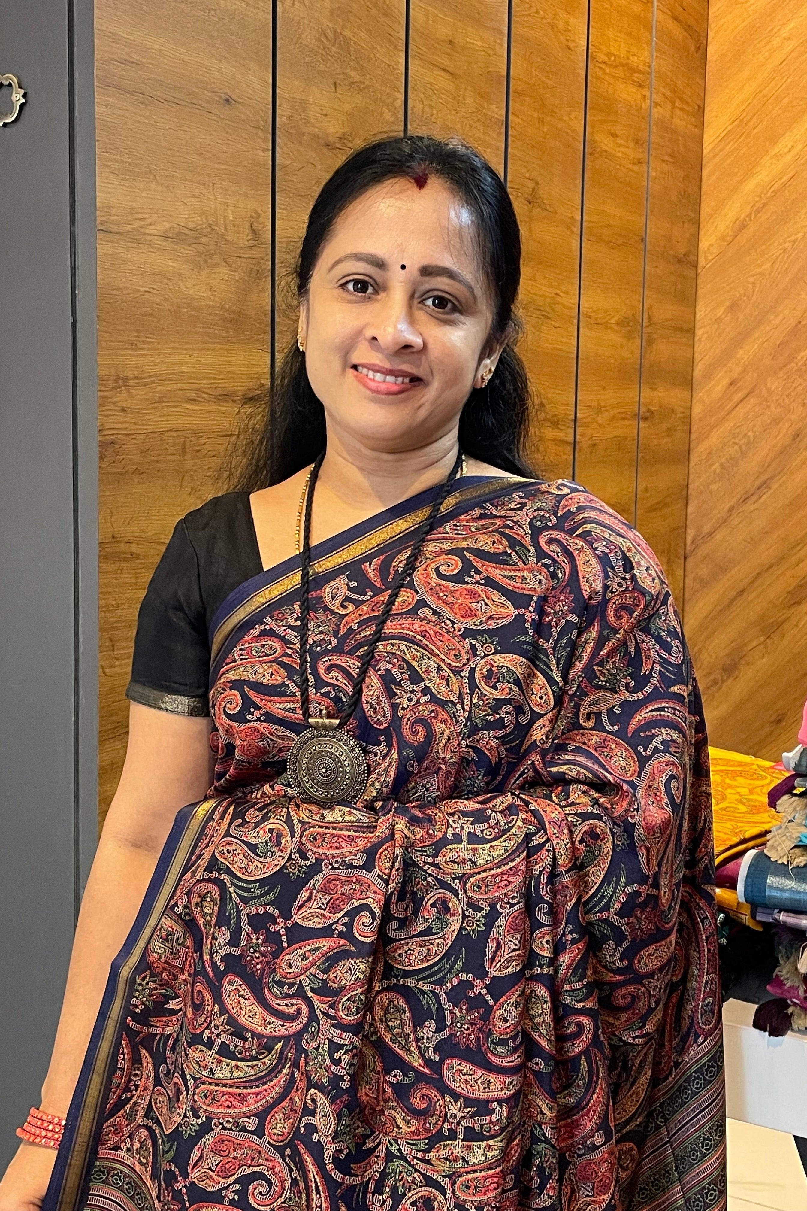 Premium printed Silk Sarees
