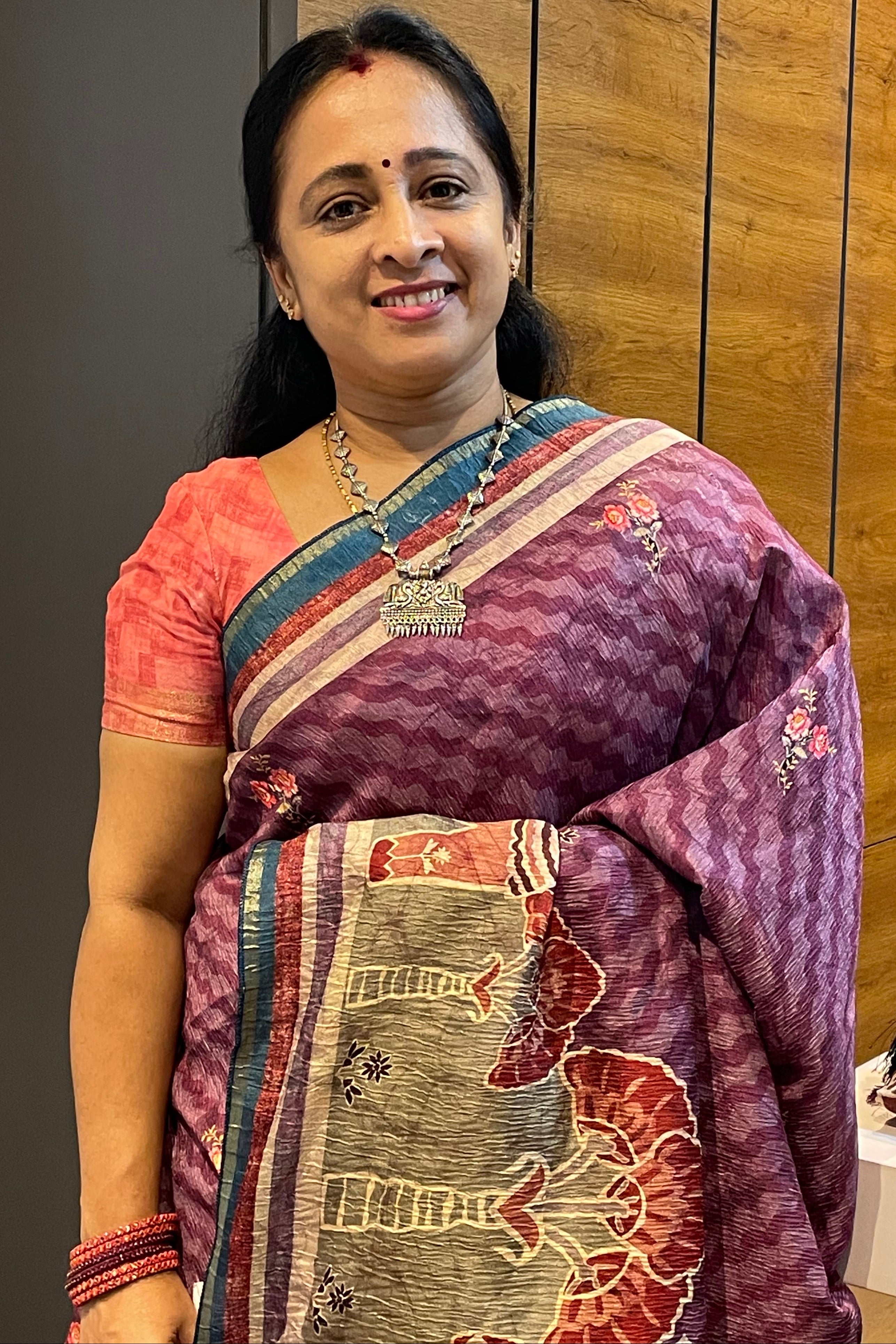 Semi Tussar Silk