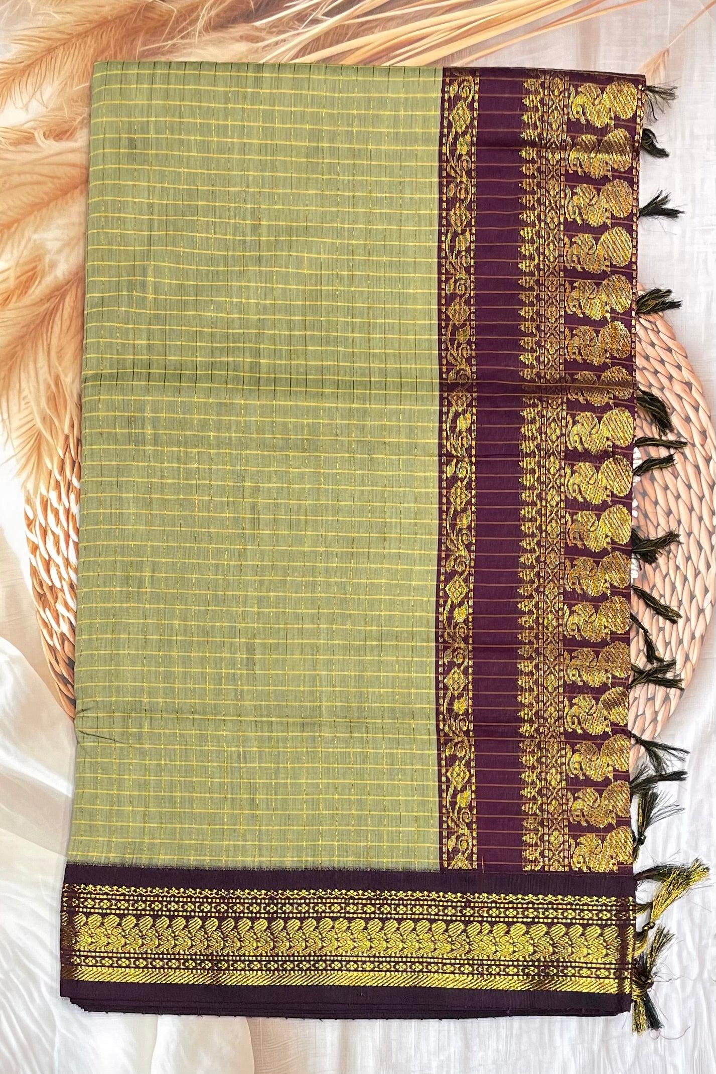 Kalyani Cotton Checks | KCCH06 - Manju Boutique