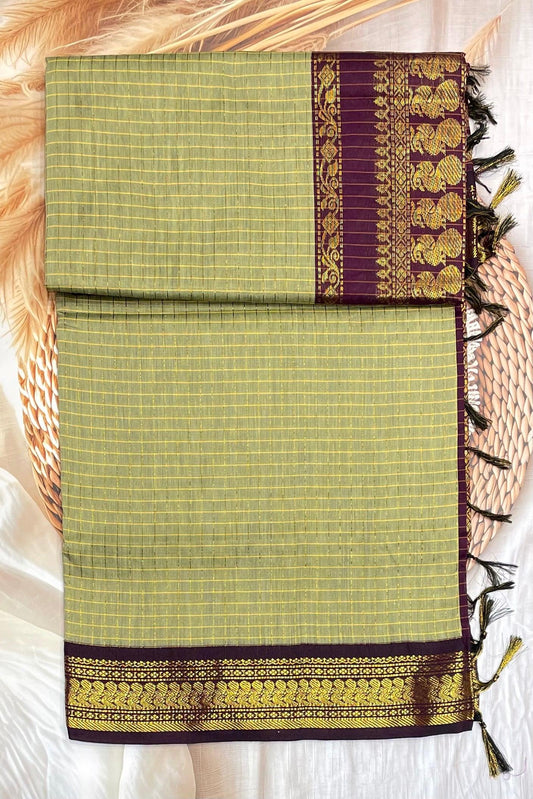 Kalyani Cotton Checks | KCCH06 - Manju Boutique