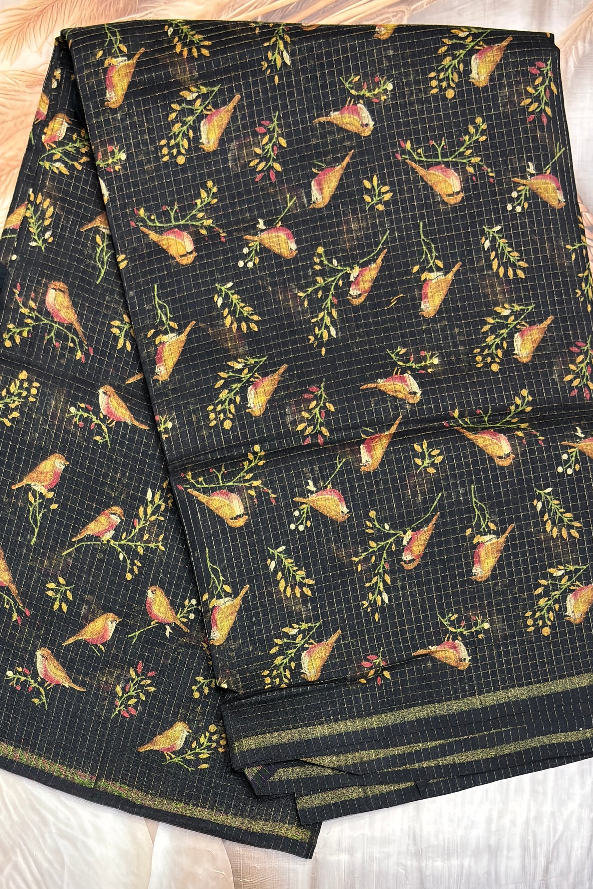 Kota Tussar Silk - Open View