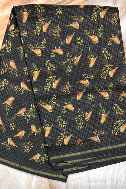 Kota Tussar Silk - Open View
