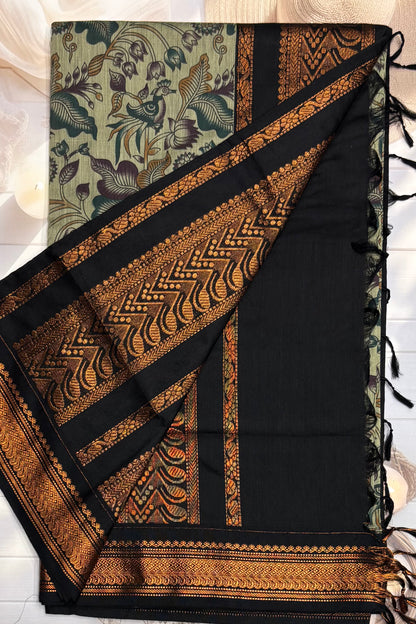 Kalmkari Print Kalyani Cotton | KCKA04