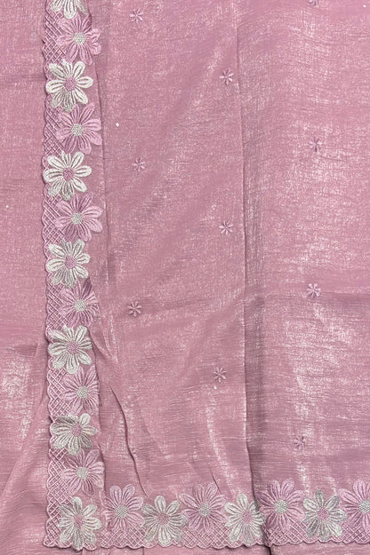 Cutwork Designer Saree| MCW01 | Light Purple
