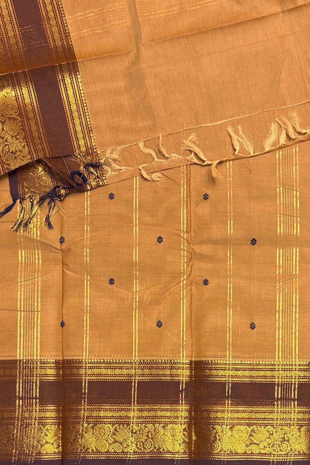 Kanchi Cotton Butta Design - Open View