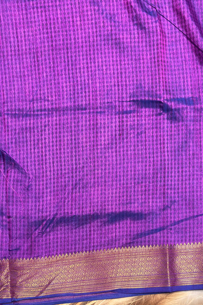 Semi Patola SIlk |Royal Blue | MSP06