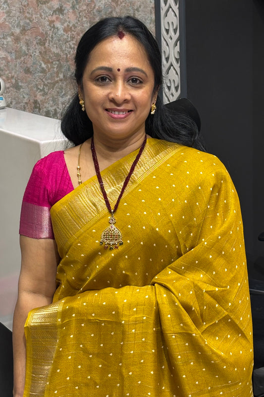 Italian SIlk | Golden Mustard | IS11