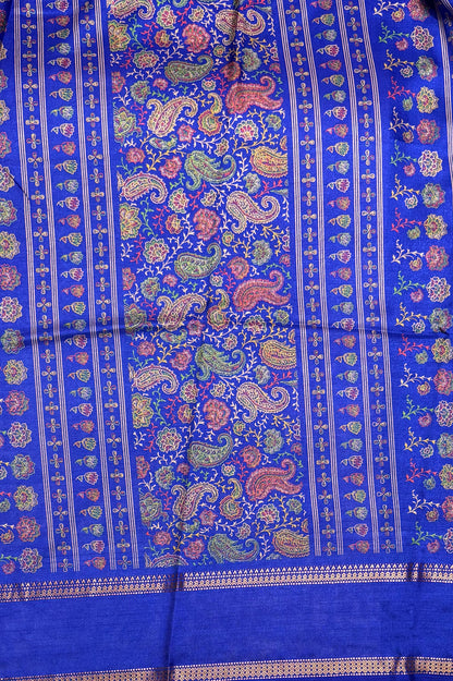 Retta Pet Printed Silk | Pepsi Blue | RPS01