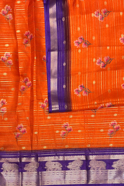 Viscose Silk | Orange | OV01