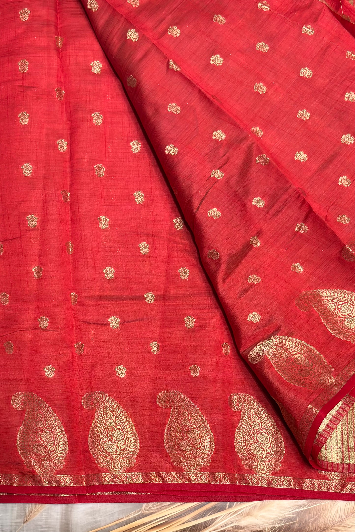 Raw Silk  |Chilli Red | RS05
