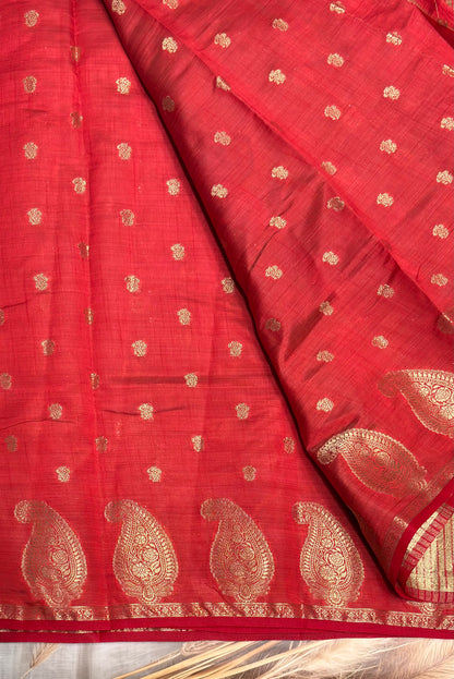 Raw Silk  |Chilli Red | RS05