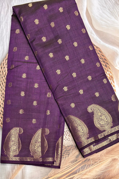Raw Silk  |Purple(Violet) | RS03
