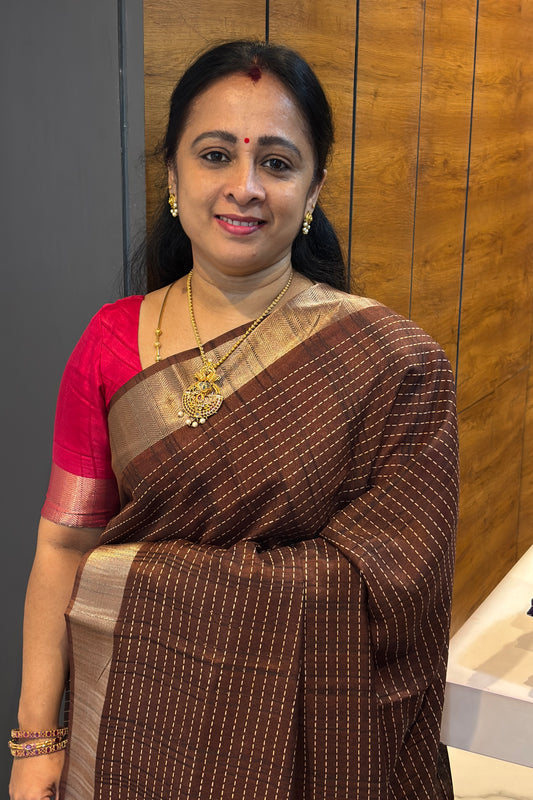 Premium Kotha Silk |Coffee| KC12