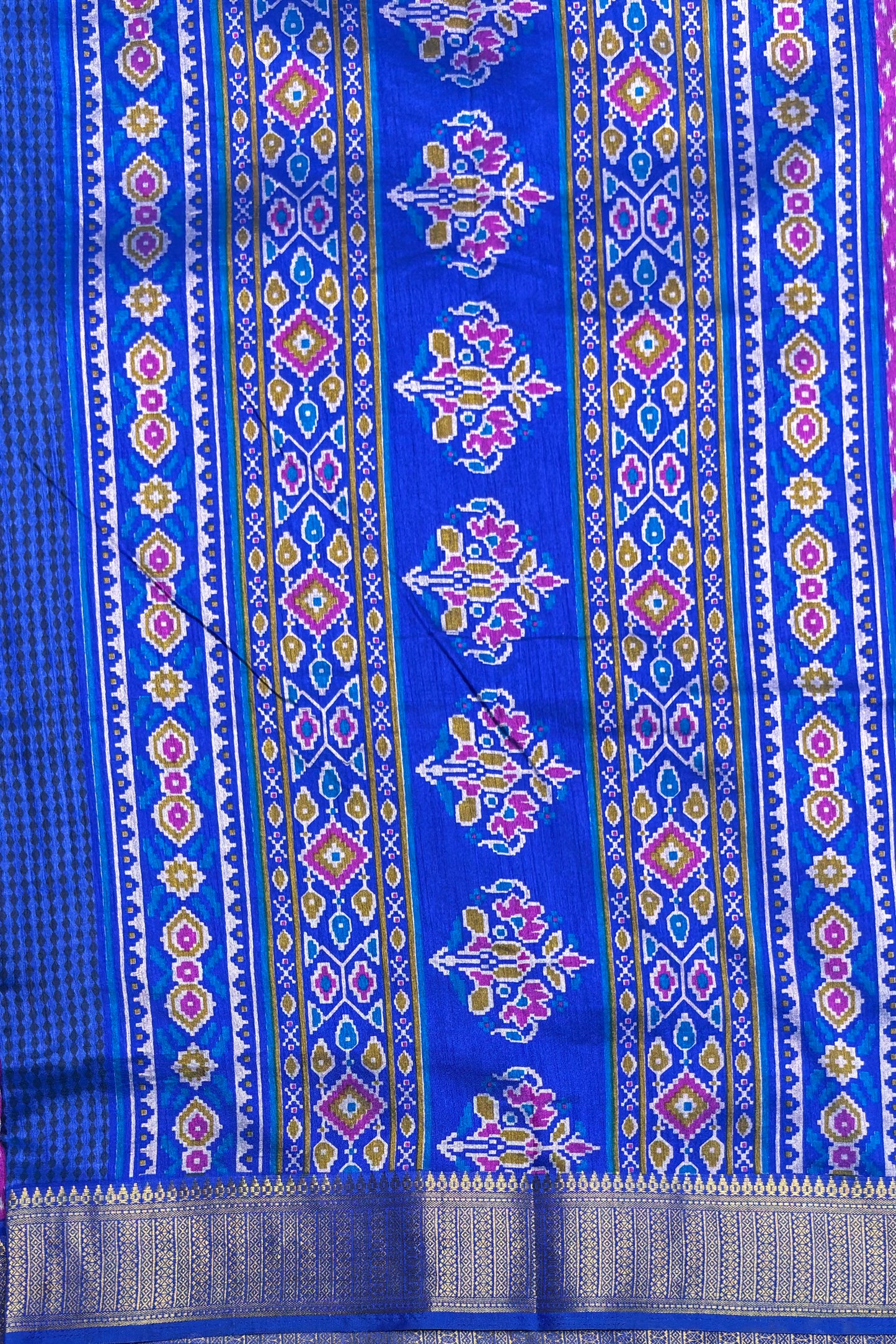 Semi Patola SIlk |Majenta | MSP04