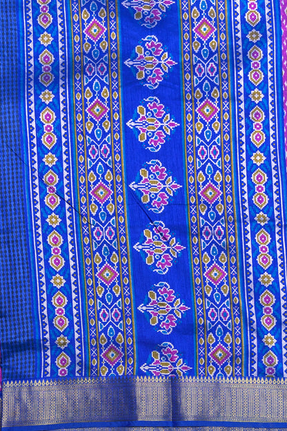 Semi Patola SIlk |Majenta | MSP04