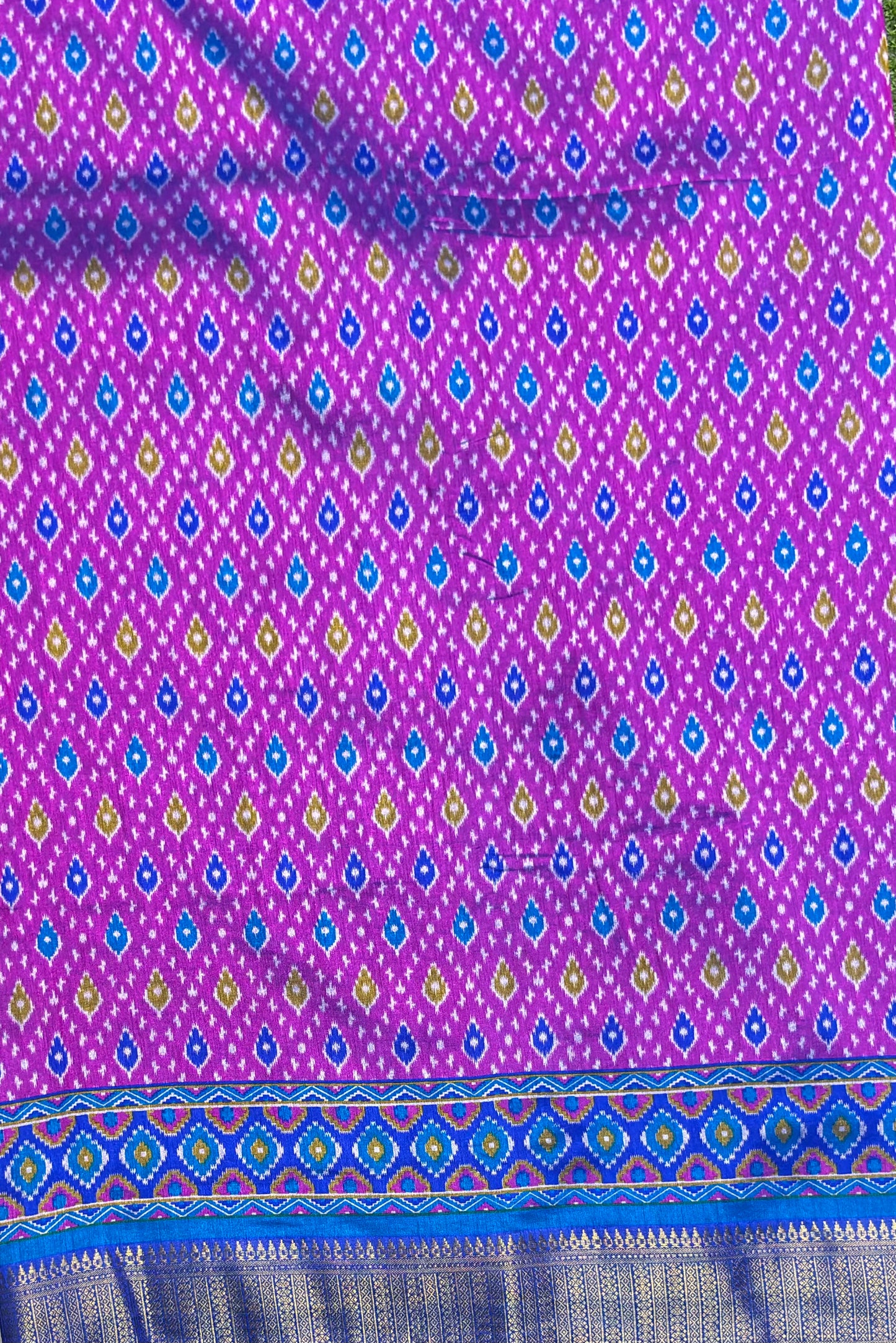 Semi Patola SIlk |Majenta | MSP04