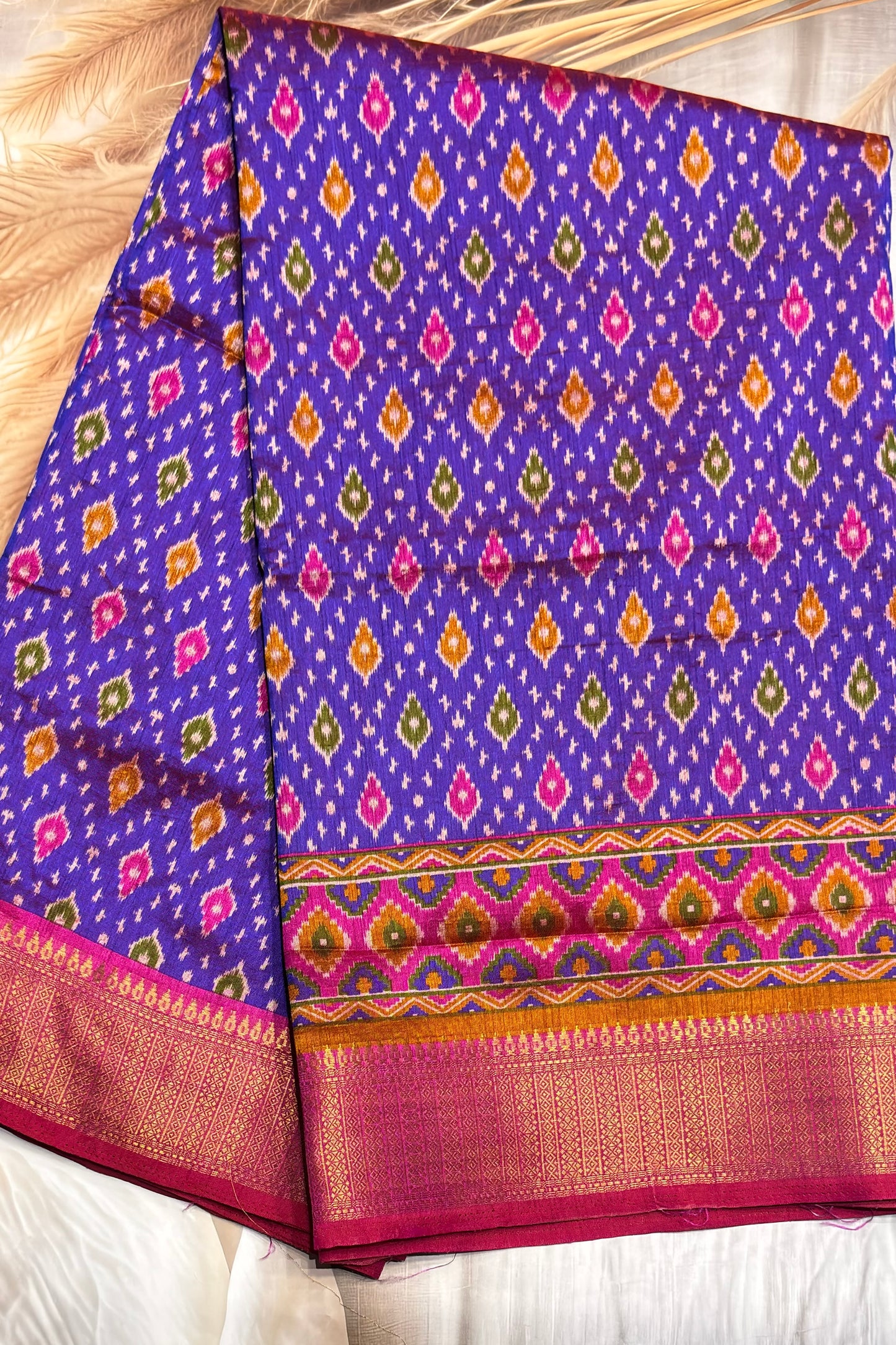 Semi Patola SIlk |Violet| MSP02