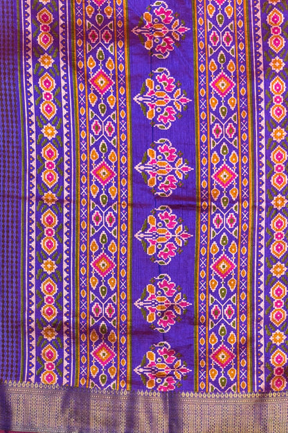 Semi Patola SIlk | Rose | MSP01