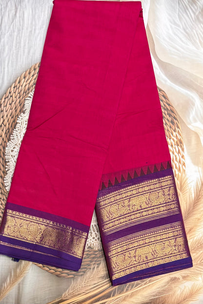 Meenakshi -Kanchi Cotton | Mustard With Black| MCK13