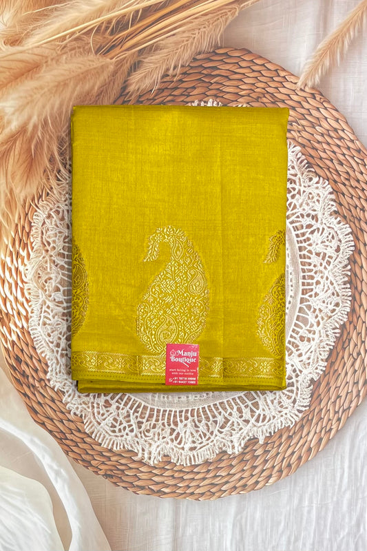 Raw Silk  |Golden Yellow| MBRS05