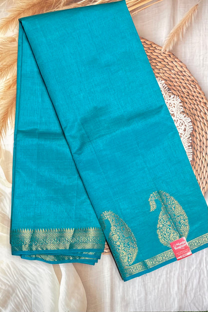 Raw Silk  |Anandha Blue | MBRS07