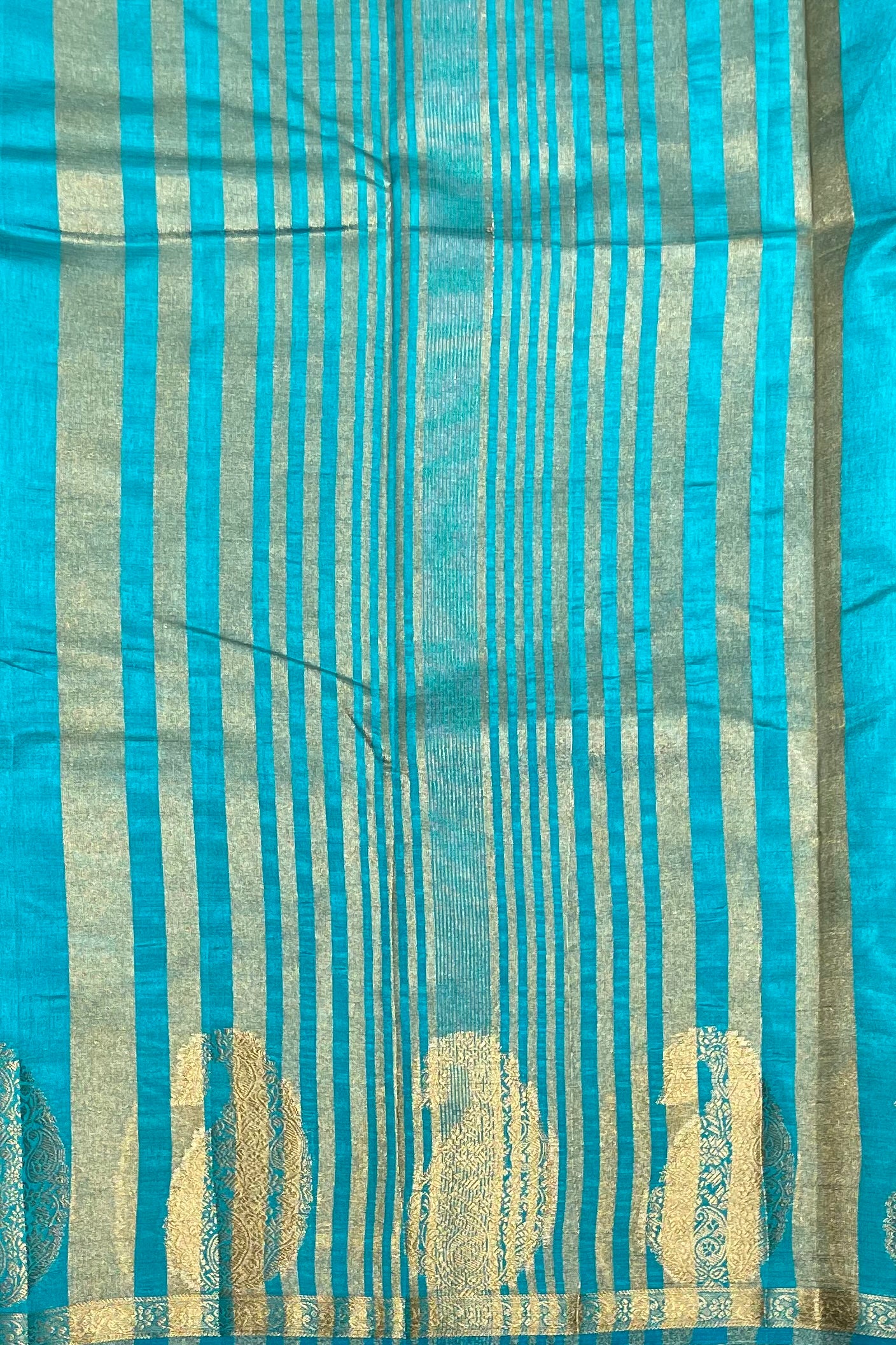 Raw Silk  |Anandha Blue | MBRS07