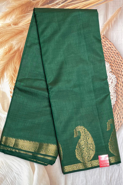 Raw Silk  |Bottle Green| MBRS08