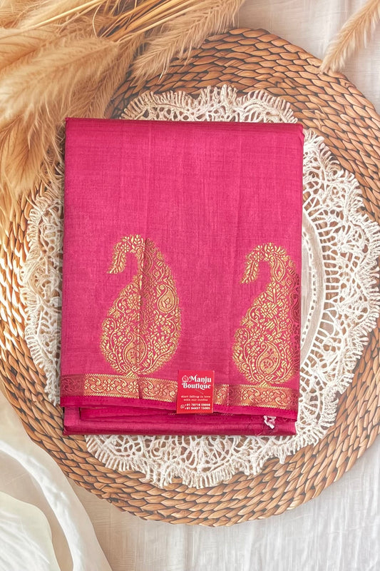 Raw Silk  |Hot Pink| MBRS09