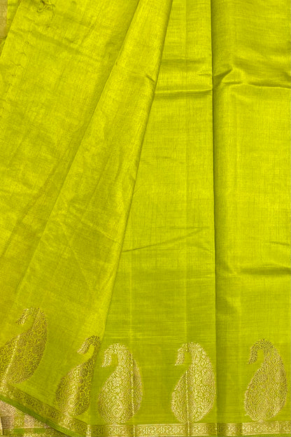 Raw Silk  |Lime Green| MBRS10