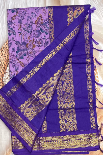 Kalmkari Print Kalyani Cotton | KCKA03