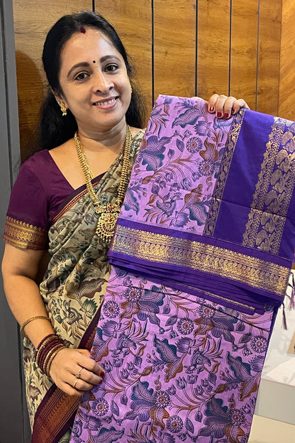 Kalmkari Print Kalyani Cotton | KCKA03