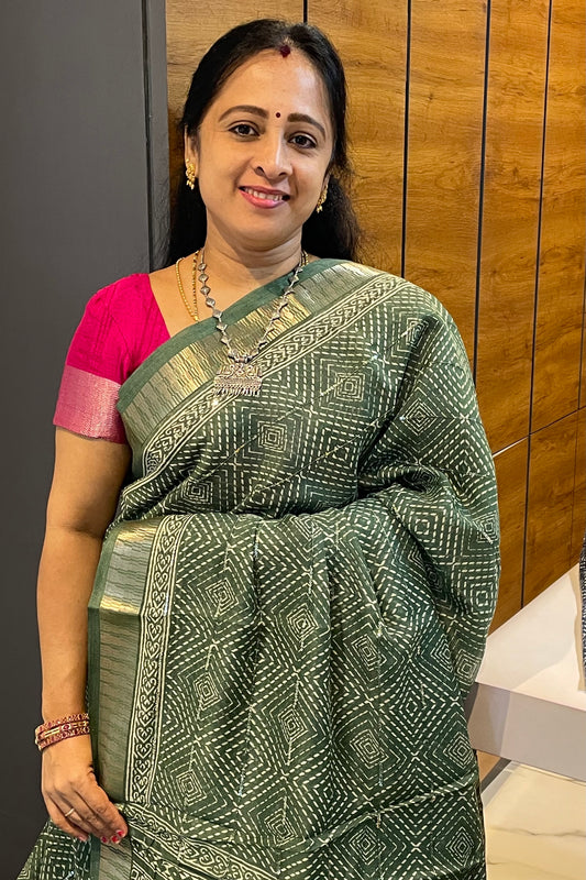 Sequins Chanderi Cotton | MBSC18