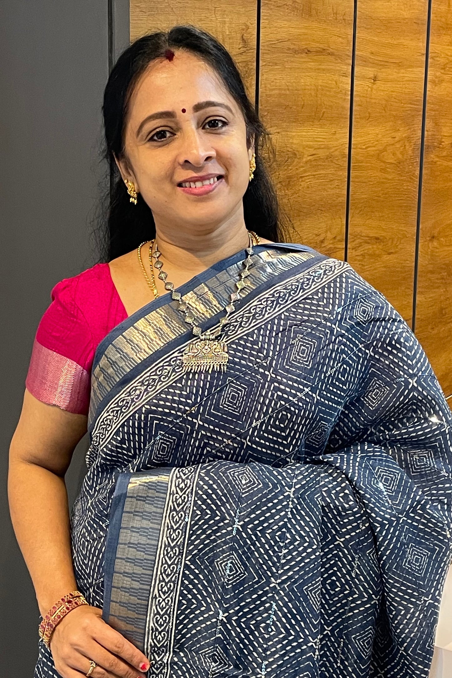 Sequins Chanderi Cotton | MBSC19