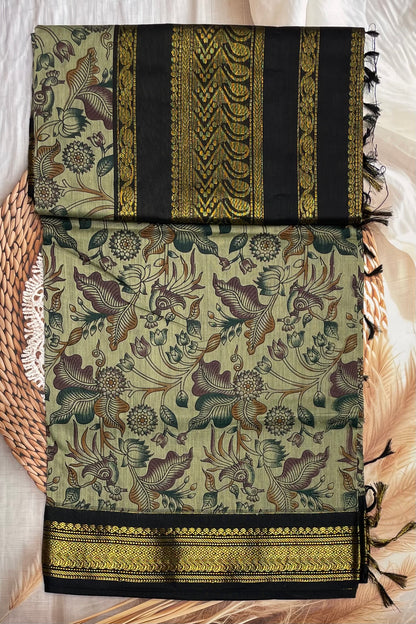Kalmkari Print Kalyani Cotton | KCKA04
