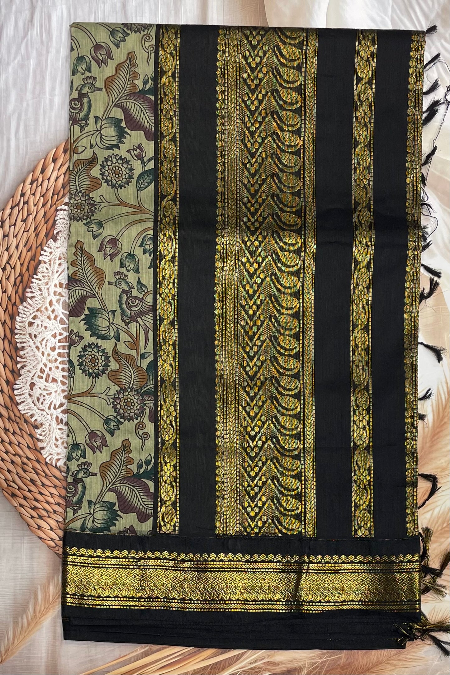 Kalmkari Print Kalyani Cotton | KCKA04