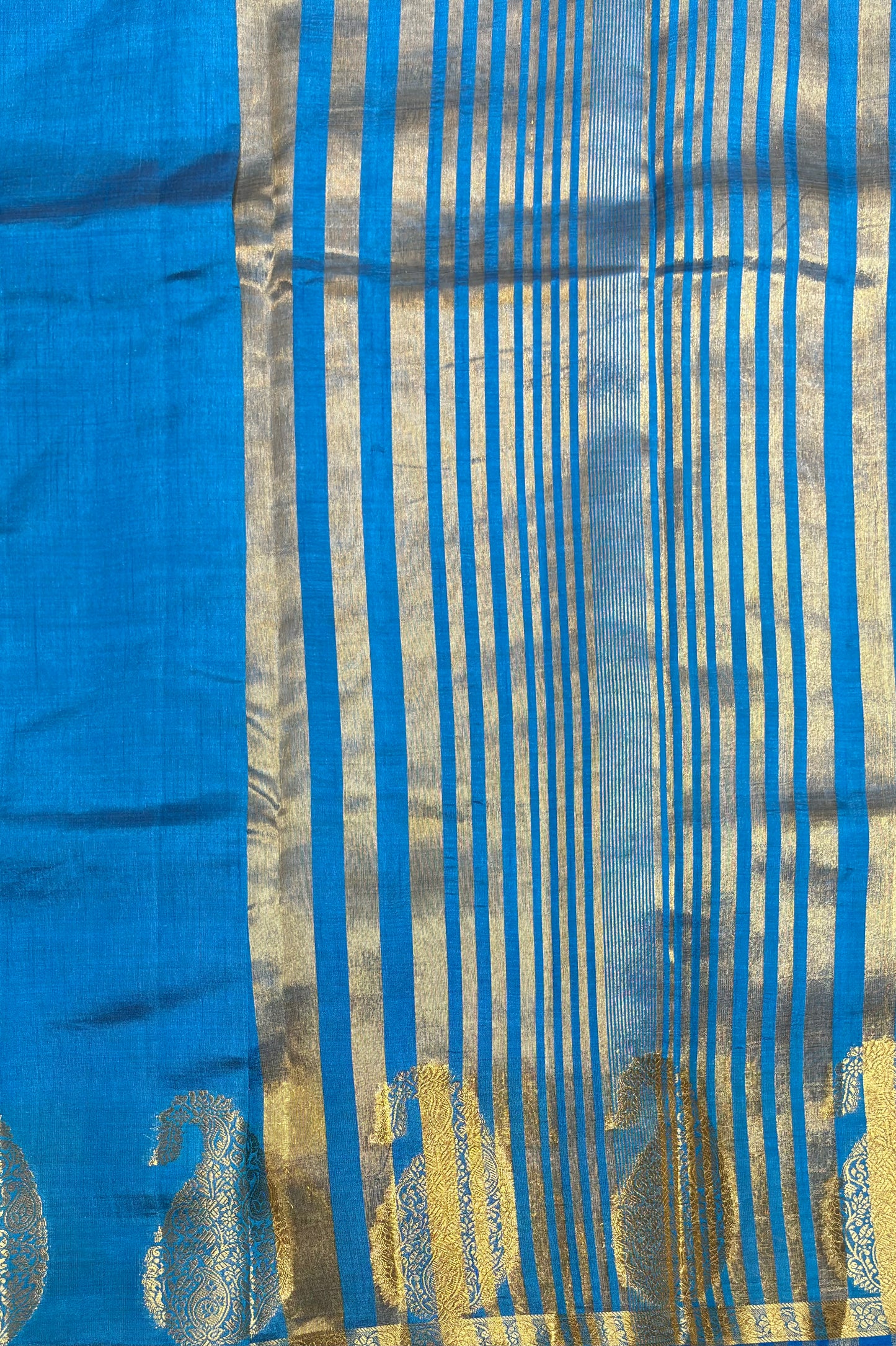 Raw Silk  | MBRS10 | ANANDHA BLUE