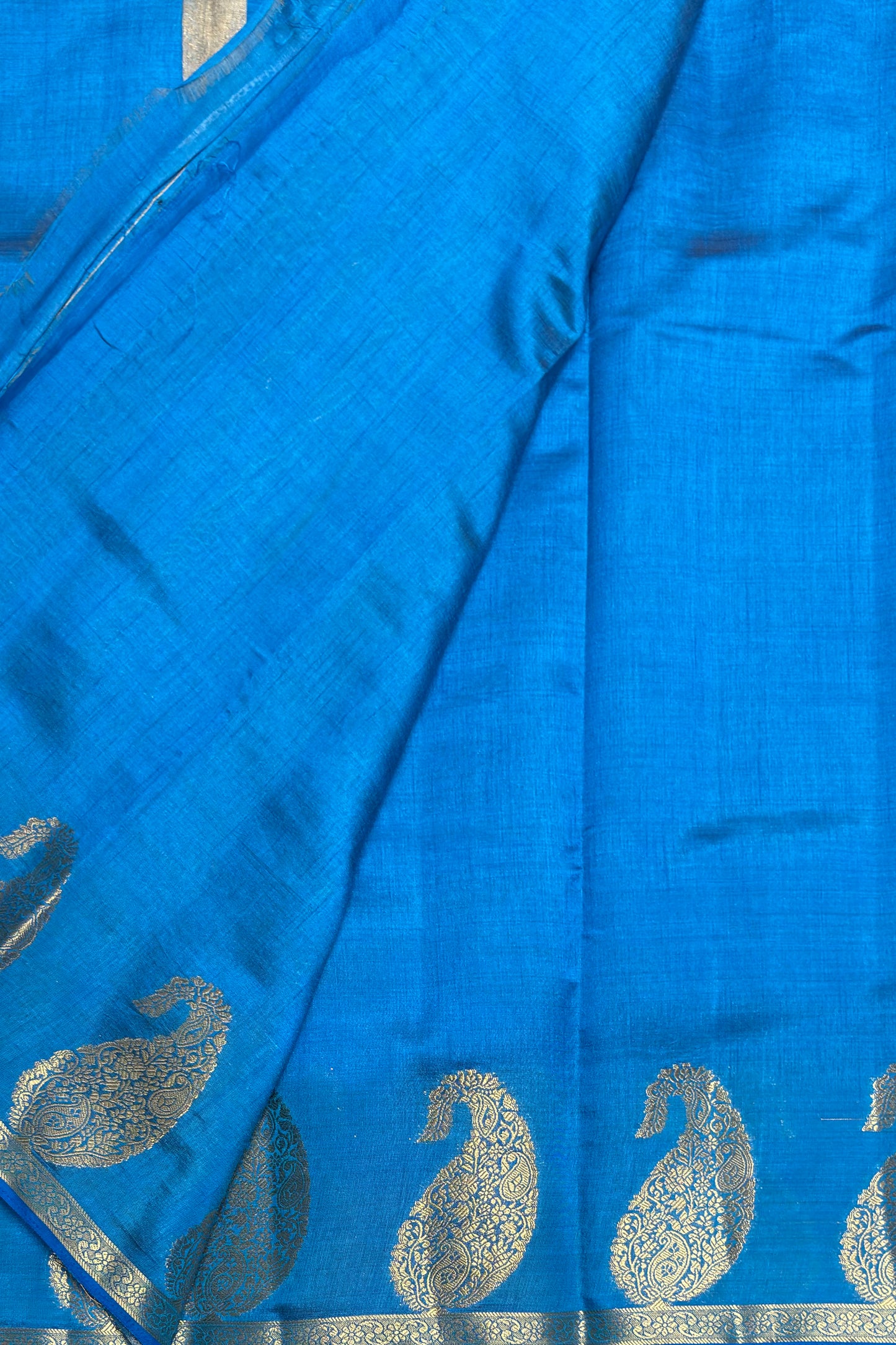 Raw Silk  | MBRS10 | ANANDHA BLUE