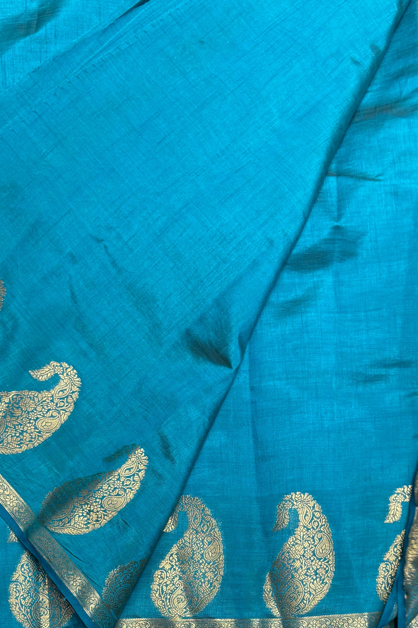 Raw Silk  |  MBRS12| SAPPHIRE BLUE