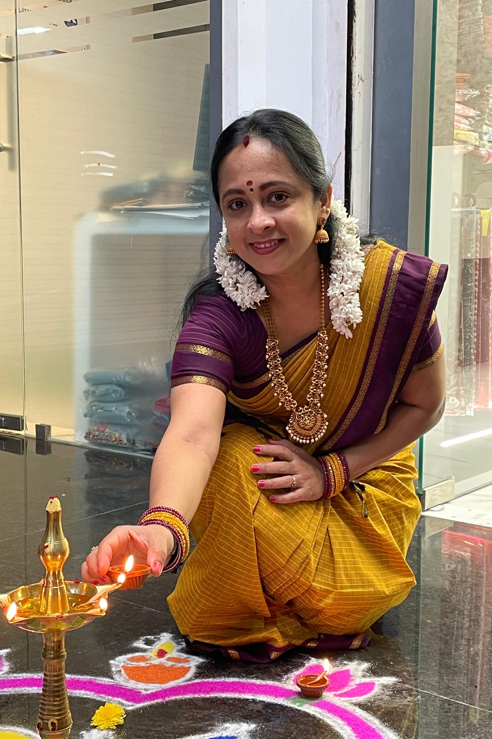 Kalyani Cotton Checks Retta Petta |KCRP01 - Manju Boutique