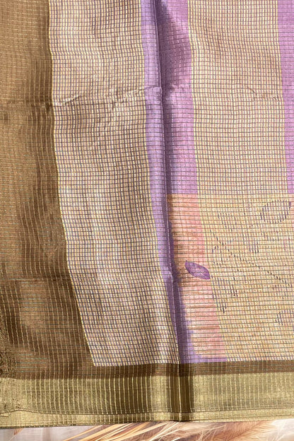 Kota Tussar Silk |Lavender |MBKT06