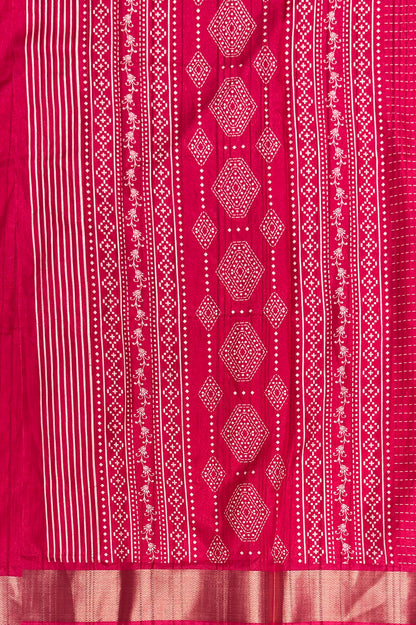 Premium Kotha Silk | Red | KR01