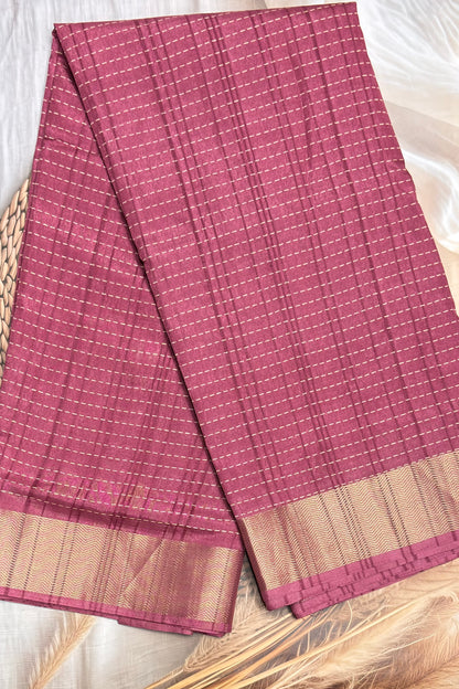 Premium Kotha Silk | Onion | KO04