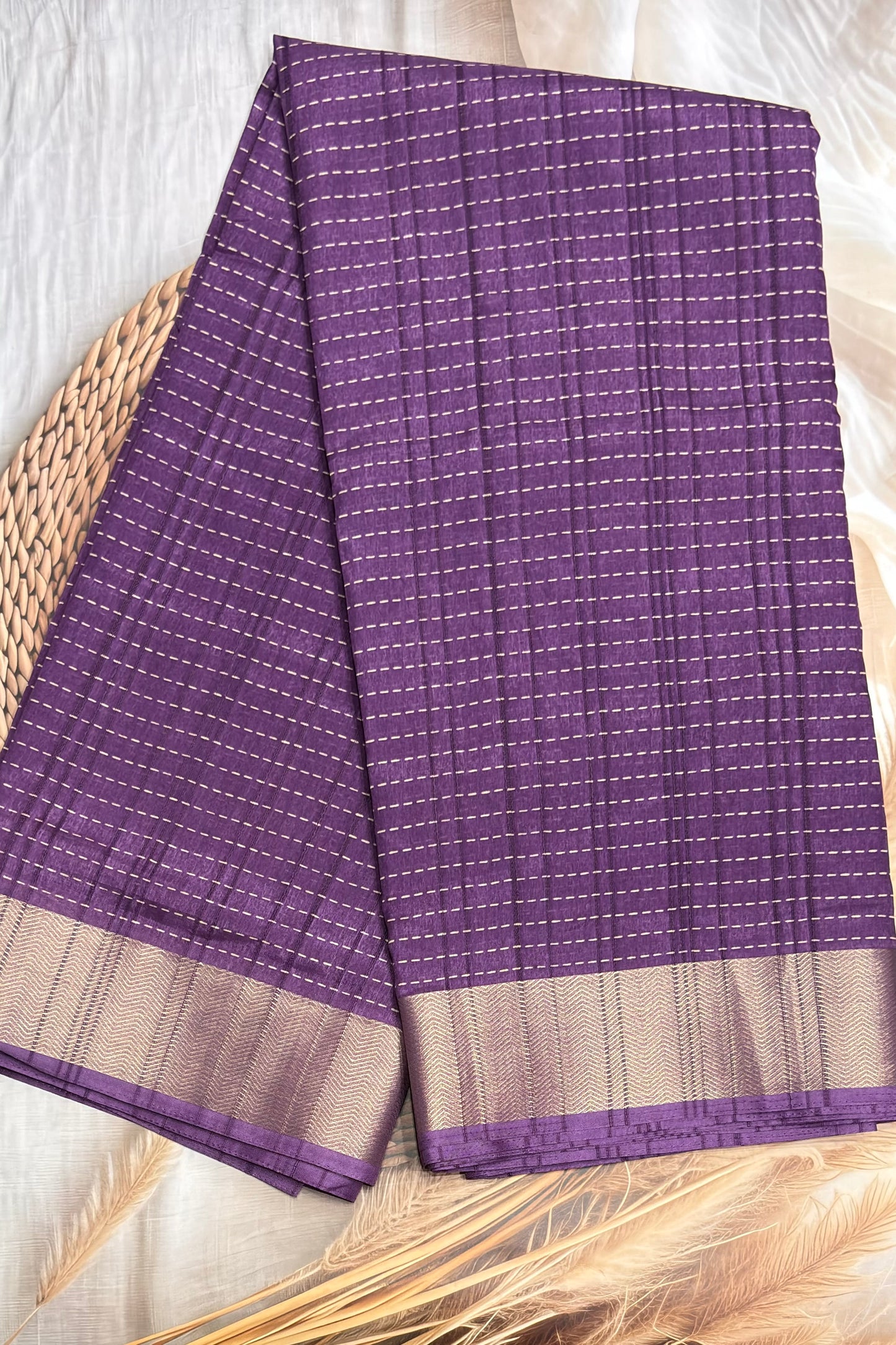 Premium Kotha Silk | Lavender| KL07