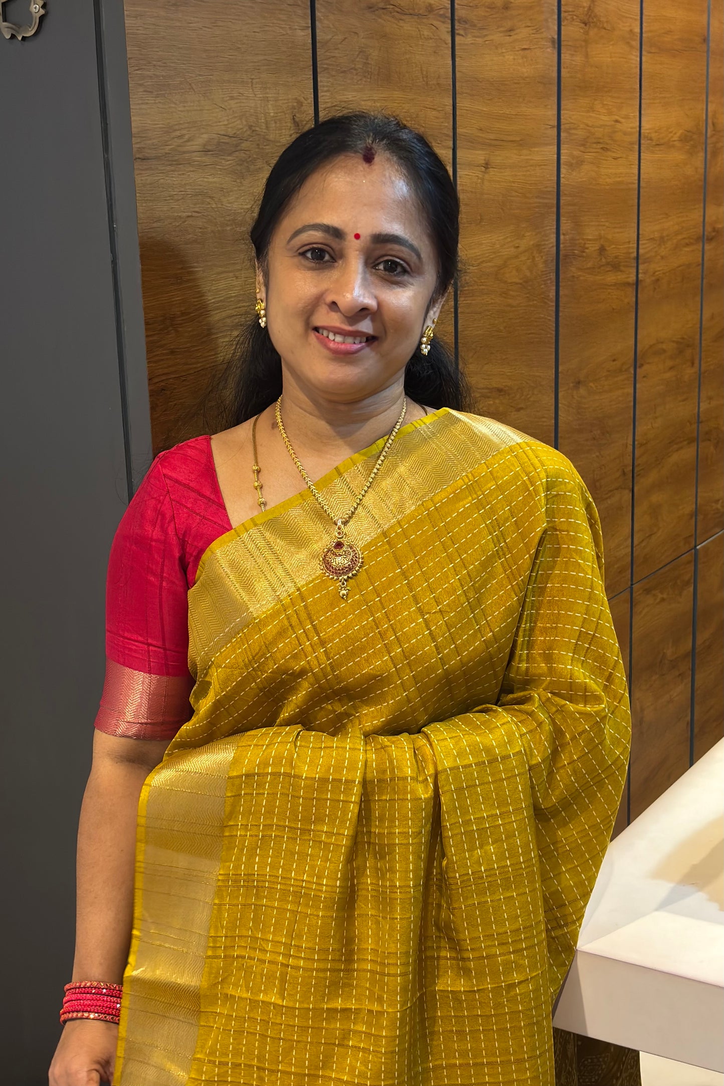 Premium Kotha Silk | Golden Mustard | KM06