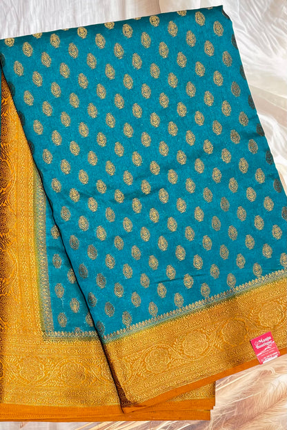 1000 Butta Silk |Ananda Blue|1K09