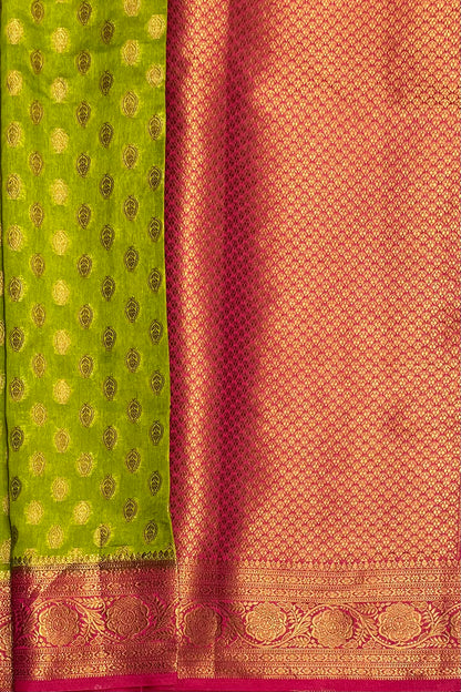 1000 Butta Silk | Meh Green|1K08