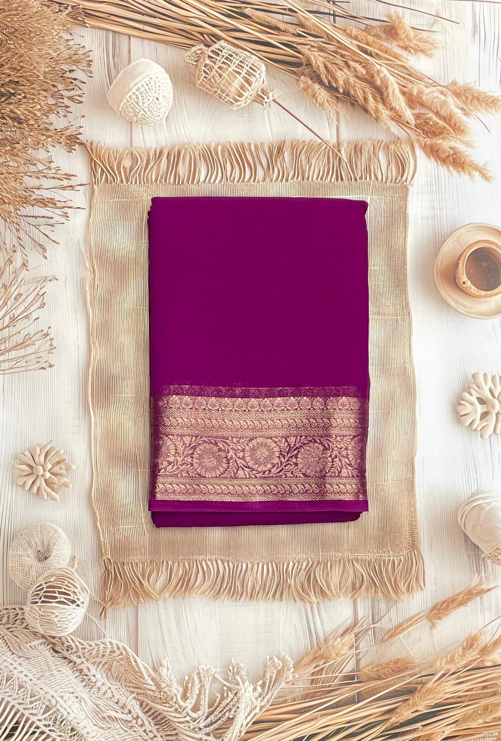 Premium Georgette Saree | MBPG03 - Manju Boutique